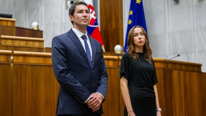 Programme chargé du parlement slovaque