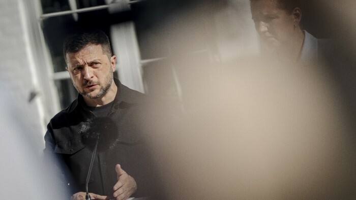 Le président ukrainien est arrivé jeudi soir à Košice