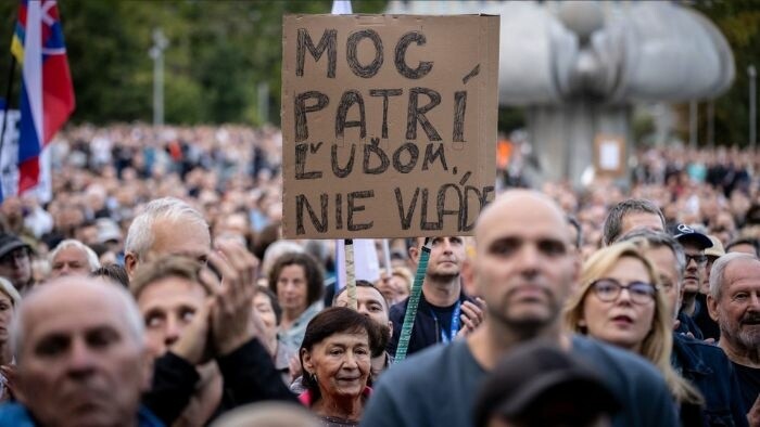 Protests Against Consolidation Held Across Slovakia