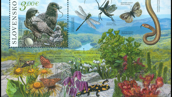 Ocenené slovenské poštové známky