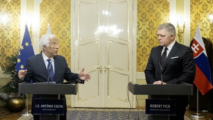 Premier eslovaco aborda con Antonio Costa los objetivos climáticos de la Unión Europea