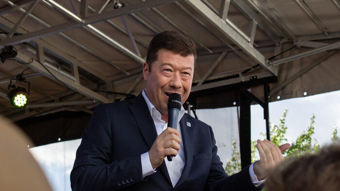 České voľby: Predvolebné mítingy