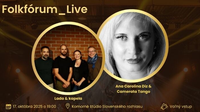 Folkfórum_Live: Lada & kapela a Ana Carolina Diz & Camerata Tango