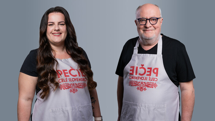 Súťažiaci Simi a Pali. Najstarší finalista známy svojimi pagáčmi a Simi, ktorá to prišla vyhrať 