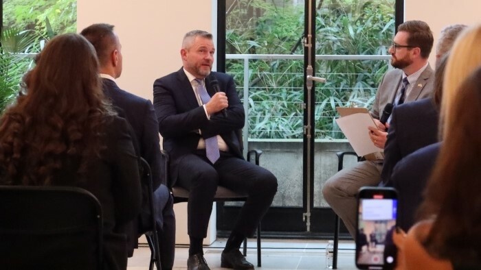 Staatsoberhaupt nahm in New York am Gipfel Slovak Pro teil