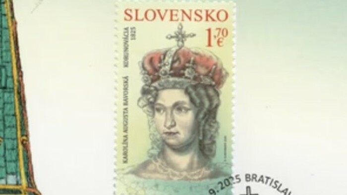 Briefmarke zum 200. Krönungsjubiläum herausgegeben 