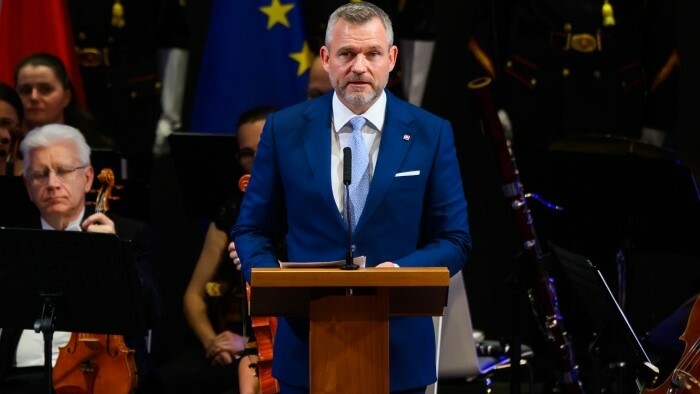 Peter Pellegrini en déplacement en Italie