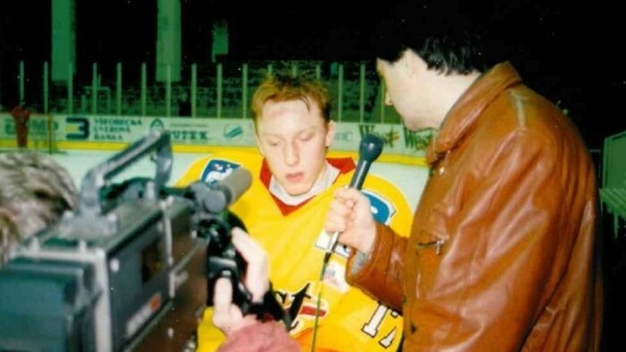 S mladým Mariánom Hossom v r.1997