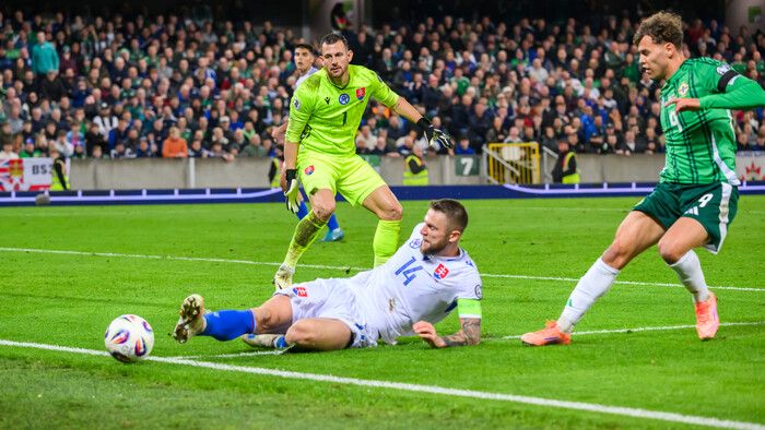 FUTBAL: Slovensko prehralo so Severným Írskom