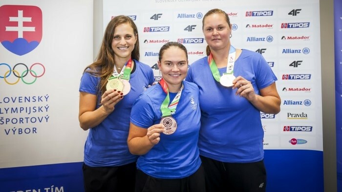 Slovenky bronzové v tímovej súťaži