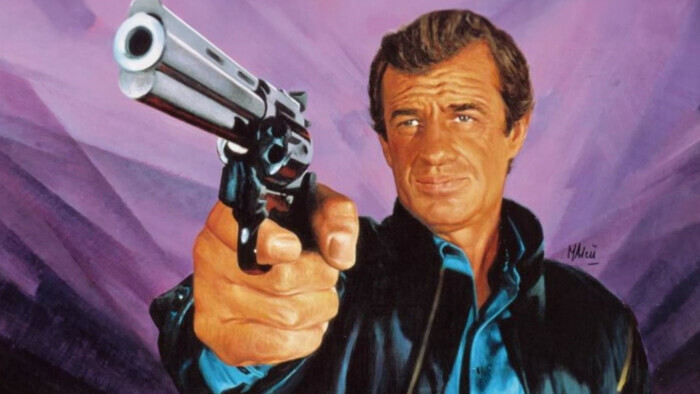 Jean-Paul Belmondo vo filme Profesionál