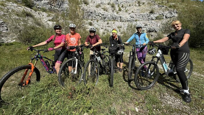 Dievčenský cyklovýjazd Vrchárskej koruny Liptovskej