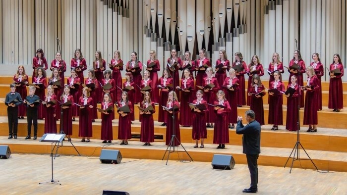 Der Philharmonische Kinderchor aus Dresden zu Gast in der Rundfunkpyramide