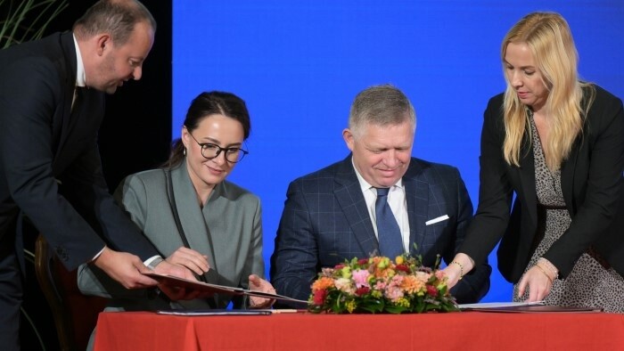 Подписан ряд соглашений между правительствами Словакии и Украины