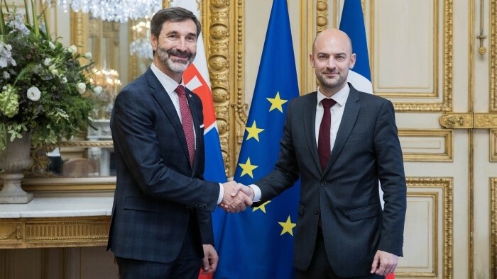 Foreign Minister Meets French Counterpart in Paris