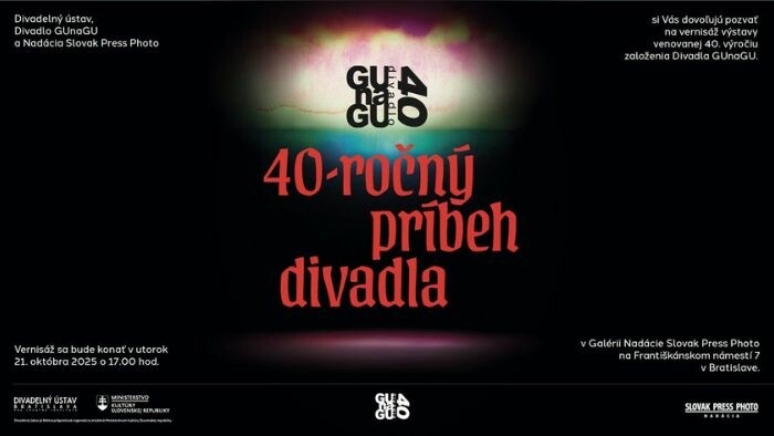 Výstava 40-ročný príbeh divadla Gunagu 
