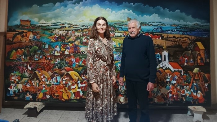 Na návšteve u insitného maliara