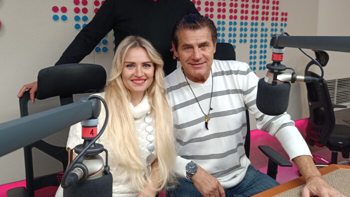 Otto Weiter a Petra Weiter v Rádiu Regina Západ