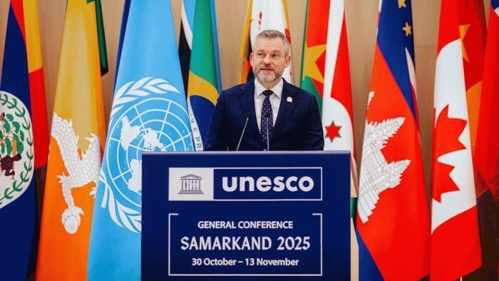 Staatspräsident Pellegrini trat bei UNESCO-Generalkonferenz auf