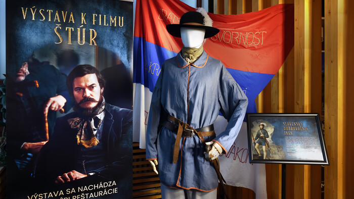Film Štúr, výstava na Hrebienku