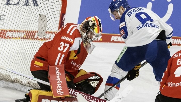 Slowakische Eishockey-Nationalmannschaft Zweite beim Deutschland Cup
