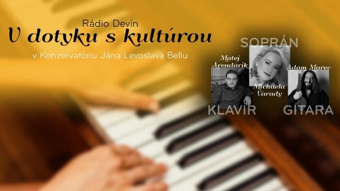 Koncert štúdia STVR v Banskej Bystrici - Matej Arendárik, Michaela Várady a Adam Marec