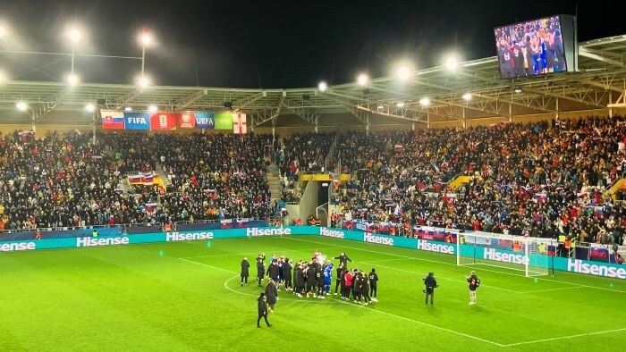 Futbal Slovensko - Severné Írsko