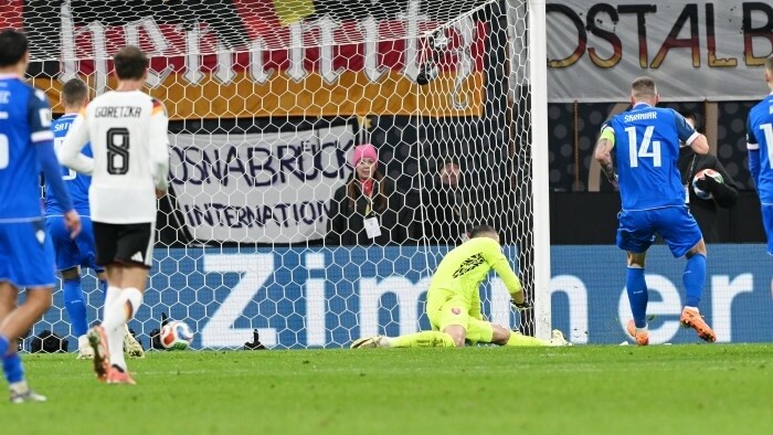 Fußballdebakel gegen Deutschland