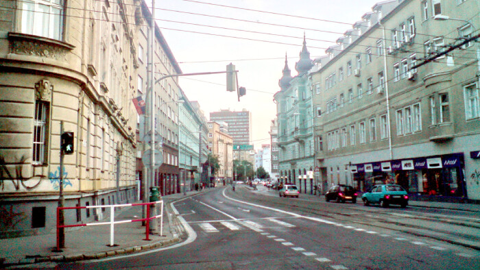 Prechádzka Špitálskou ulicou v Bratislave