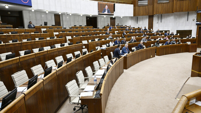 Posledná schôdza parlamentu 