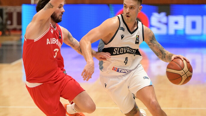 BASKETBAL: Slovensko vyhralo nad Albánskom
