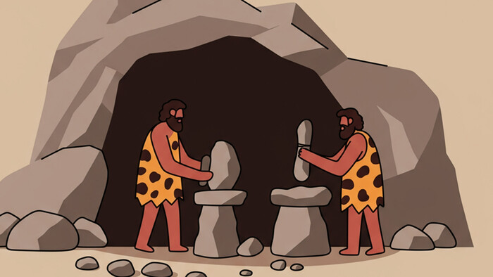Bozkávali sa už neandertálci