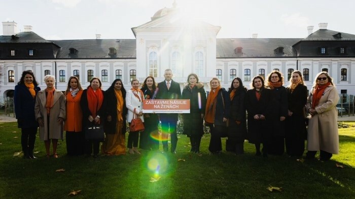 President Pellegrini Joins End Violence Against Women Campaign