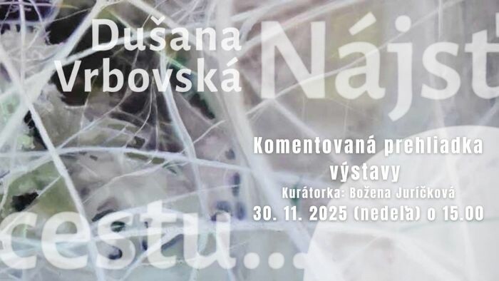 Dušana Vrbovská vystavuje v rodnom regióne - Senici