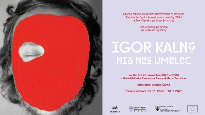 Výstava Igora Kalného: Nič než umelec