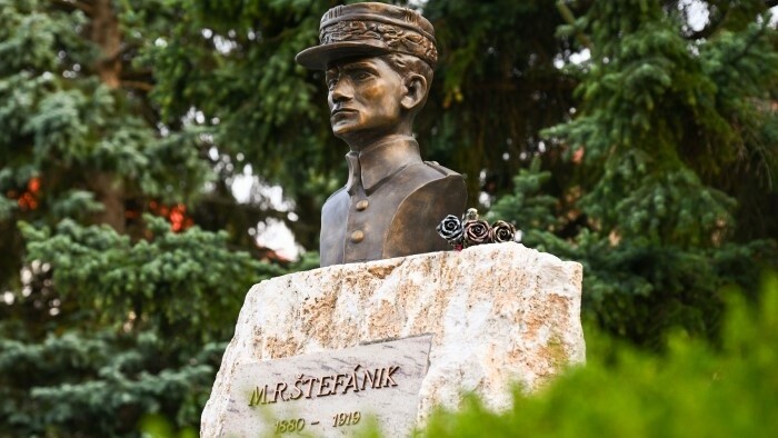 El general Štefánik estaba fascinado por Burgos