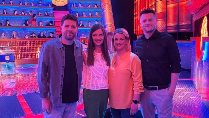 V Čo ja viem Peter Šarkan Novák, Zuzana Rehák Štefečeková, Vlado Varecha