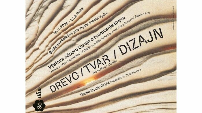 Výstava DREVO / TVAR / DIZAJN v Dizajn štúdiu ÚĽUV v Bratislave 