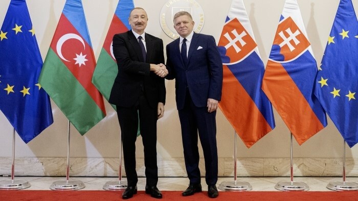 Azerbaijani President Meets Premier and House Chair