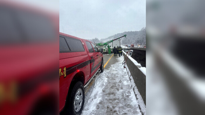 Dramatická záchrana kamionistu