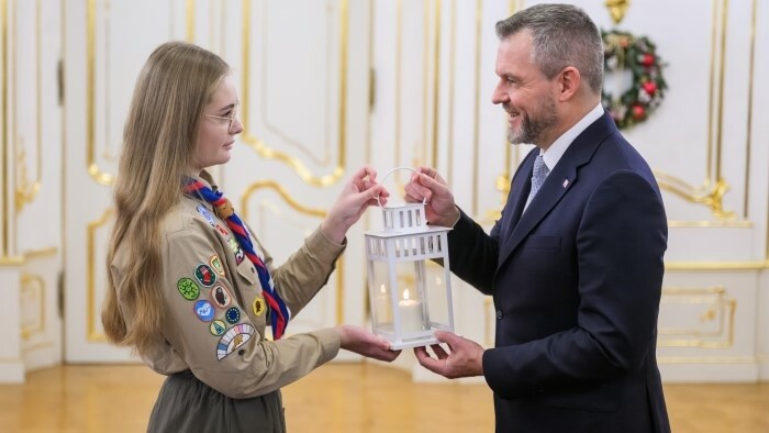 Präsident verwies auf die Botschaft des Friedenslichts aus Bethlehem 