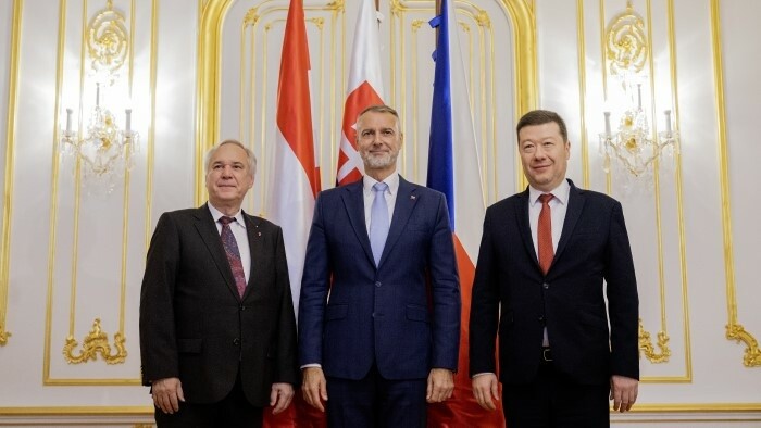 Parlamentspräsidenten des Austerlitz-Formats treffen sich in Bratislava