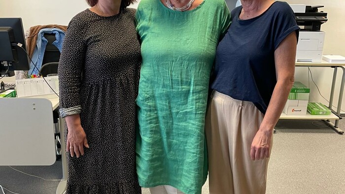 Rok 2024, kolegyne z Digitalizácie STV,  zľava B. Javorská, E. Plesníková a A. Kršiaková.jpg