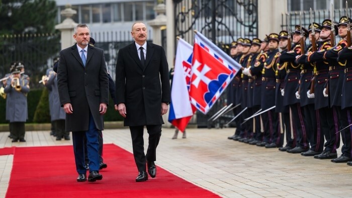 Première visite du Président azerbaïdjanais en Slovaquie