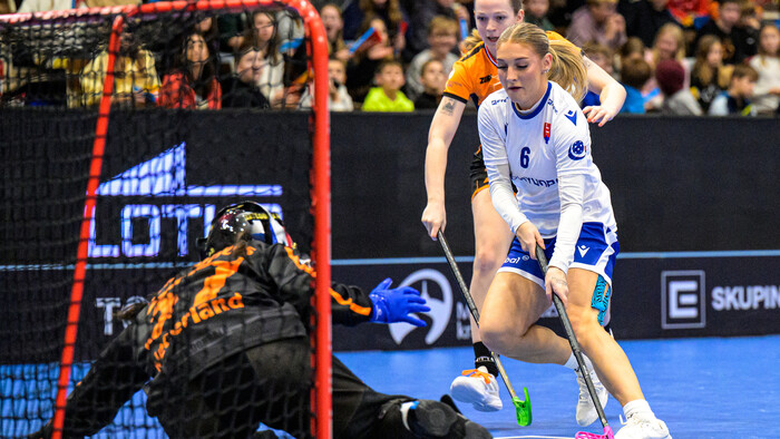 FLORBAL: Vysoká prehra Sloveniek so Švajčiarkami