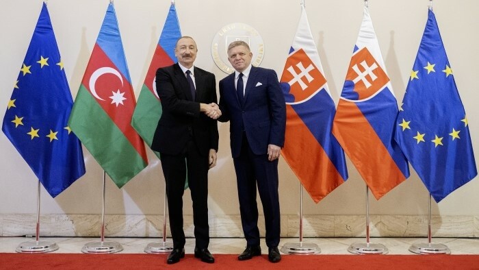 Visite du président de l’Azerbaïdjan en Slovaquie