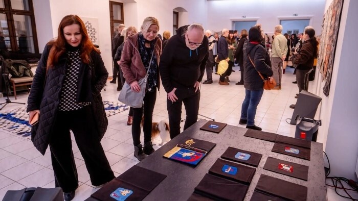 Fabric Art Icons Take Over Zichy Palace