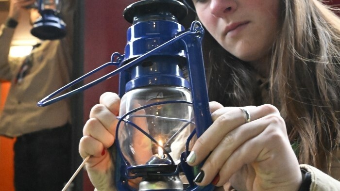 La Lumière de Bethléem a franchi la frontière orientale de la Slovaquie