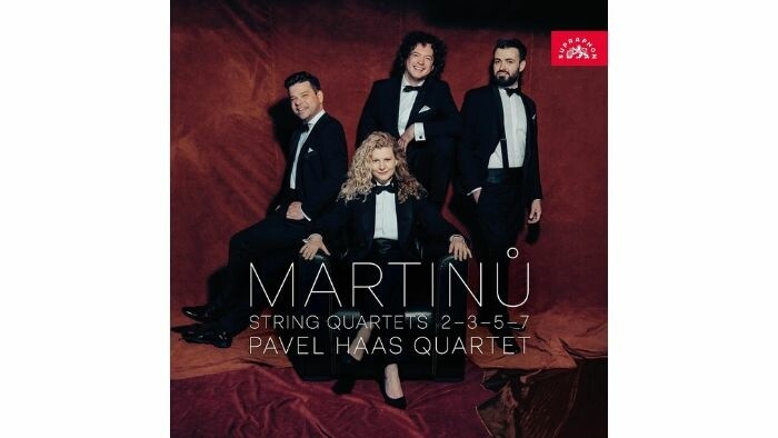 Hudobná recenzia: Pavel Haas Quartet Martinů - String Quartets Nos 2, 3, 5, 7