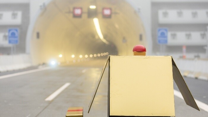 Otvorenie diaľničného tunela Višňové